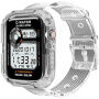 Калъф c прозрачна каишка за Apple Watch 45mm / 44mm / 42mm - прозрачен