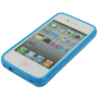 Защитен калъф за iPhone 4 / 4S - синьо