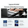 UGREEN U601 5 в 1 hub - HDMI / 2x USB-C / 2x USB-A към USB-C - сребрист