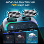 JOYROOM JR-CL16 Bluetooth FM трансмитер за кола с портове USB-C / 2x USB-A - 48W - сребрист