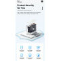 ESSAGER ES-CD37 Зарядно за бързо зареждане с портове 2x USB-C / 2x USB-A - 100W - бял