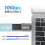 ENKAY ENK-AT134 редукция за зареждане и данни - USB-A към USB-C - 2 бр. - сива