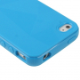 Защитен калъф за iPhone 4 / 4S - синьо