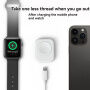 xDfind mini преносимо безжично зарядно устройство за Apple Watch - черно