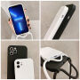 Силиконов кейс с връзка за iPhone 13 Pro - бял