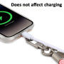 XDcase каишка за закрепване към кейс за iPhone - неоново зелена