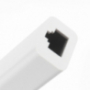 Адаптер от USB-C към USB 2.0 разклонител (3 порта) с Gigabyte ethernet адаптер за MacBook - бял