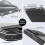 Прозрачен кейс с държачи за връзка за iPhone 17 Pro Max - прозрачен