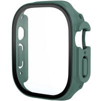 Матов калъф със закалено стъкло за Apple Watch Ultra 49mm - петролено