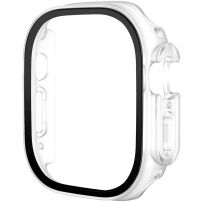 Матов калъф със закалено стъкло за Apple Watch Ultra 49mm - млечен