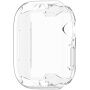 Гланциран калъф от мека пластмаса със защита на дисплея за Apple Watch 46mm - прозрачен