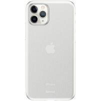 Baseus изключително тънък матов кейс за iPhone 11 Pro - бял