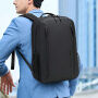 COOLBELL CB-8319 практична раница за iPad / MacBook до 16" - тъмносив
