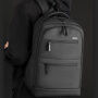 WEPOWER W-1346 раница за iPad / MacBook до 16" - тъмносива