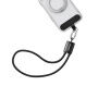 ESSAGER ES-X83 зареждащ и дата кабел и каишка - USB-C към USB-C - 30 cm - черен
