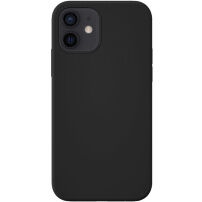 BENБР Силиконов калъф със сертификовано зареждане MagSafe за iPhone 12 Pro Max - черен