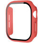 xDfind матов калъф със закалено стъкло за Apple Watch 42mm (Series 10 / 11) - червен