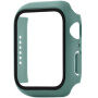 xDfind матов калъф със закалено стъкло за Apple Watch 41mm - петролено