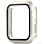 xDfind металически калъф със закалено стъкло за Apple Watch 41mm - starlight