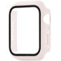 xDfind матов калъф със закалено стъкло за Apple Watch 41mm - розов