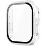 xDfind лъскав калъф със закалено стъкло за Apple Watch 42mm (Series 10 / 11) - прозрачен