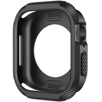 Устойчив калъф за Apple Watch 45mm / 44mm - черен