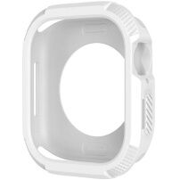 Устойчив калъф за Apple Watch 45mm / 44mm - бял