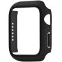 xDfind матов калъф със закалено стъкло за Apple Watch 41mm - черен