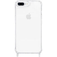 Прозрачен кейс с държачи за връзка за iPhone 7 Plus / 8 Plus - прозрачен
