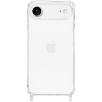 Прозрачен кейс с държачи за връзка за iPhone Air - прозрачен