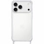 Прозрачен кейс с държачи за връзка за iPhone 17 Pro Max - прозрачен