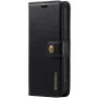 DG.MING 2в1 сваляем флип калъф за iPhone 14 Pro Max - черно