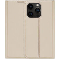 DUX DUCIS флип калъф за iPhone 14 Pro Max - златно