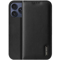 DUX DUCIS Hivo кожен флип калъф за iPhone 17 Pro Max - черен
