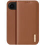 DUX DUCIS Hivo кожен флип калъф за iPhone Air - кафяв