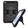 Устойчив въртящ се 360° калъф със стойка за iPad mini 4 / 5 - черен