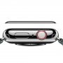 NILLKIN закалено 3D стъкло с черна рамка за Apple Watch 44mm