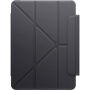 UNIQ Camden Lite калъф с origami стойка и място за Apple Pencil за iPad Air 13" (2024-2026) - тъмносив