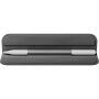 UNIQ Camden Lite калъф с origami стойка и място за Apple Pencil за iPad Air 13" (2024-2026) - тъмносив