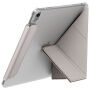 UNIQ Camden Lite калъф с origami стойка и място за Apple Pencil за iPad Air 13" (2024-2026) - бежов