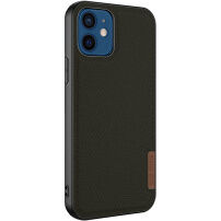 Dux Ducis найлонов защитен кейс за iPhone 12 mini - кафяв