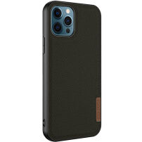 Dux Ducis найлонов защитен кейс за iPhone 12 Pro Max - кафяв