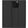 Сгъваем калъф DUX DUCIS Skin Pro за iPhone 16 Pro Max - черно