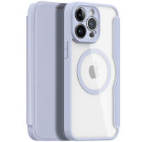 DUX DUCIS Skin X флип калъф с MagSafe за iPhone 13 Pro Max - лилаво