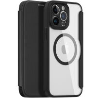 DUX DUCIS Skin X флип калъф с MagSafe за iPhone 14 Pro Max - черно
