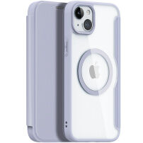 DUX DUCIS Skin X флип калъф с MagSafe за iPhone 15 Plus - лилаво