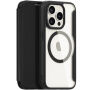 DUX DUCIS Skin X флип калъф с MagSafe за iPhone 15 Pro - черно