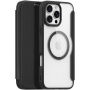 Сгъваем калъф DUX DUCIS Skin X с MagSafe за iPhone 16 Pro Max - черно