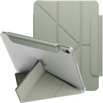 UNIQ Camden Lite калъф с origami стойка и място за Apple Pencil за iPad 10,9" (2022) / 11" (2025) - зелен