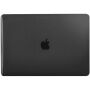 ENKAY 2в1 Лъскав капак и ултра тънак гръб EU клавиатура за MacBook Pro 13" с Touch Bar (A1706 / A1708 / A1989 / A2159) - черен